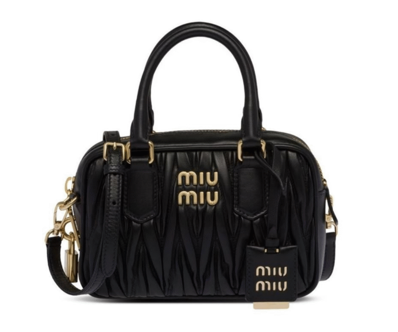 Miu Miu Arcadie Bag Black