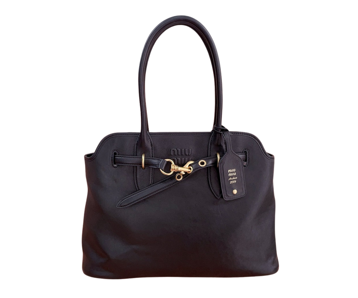Miu Miu Archive Bag Black