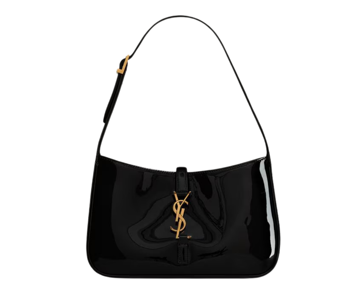 Yves Saint Laurent Le 5 A 7 Bag Shiny Black