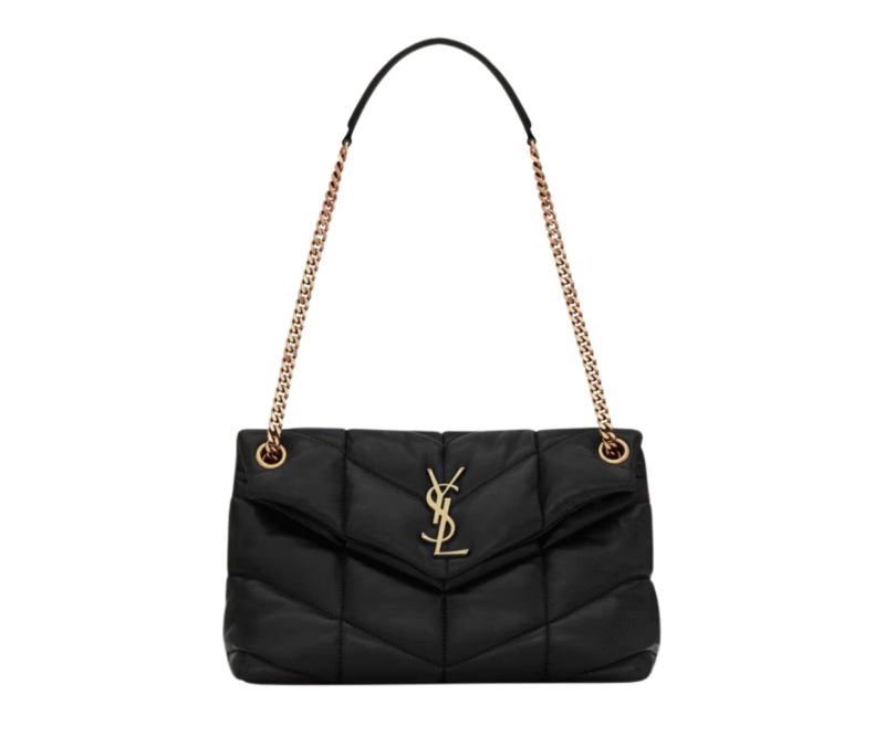 Yves Saint Laurent Puffer Small Bag Black