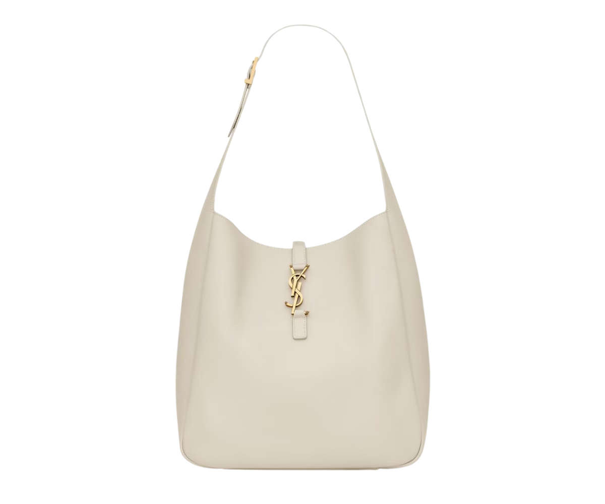 Yves Saint Laurent Supple Large Bag White