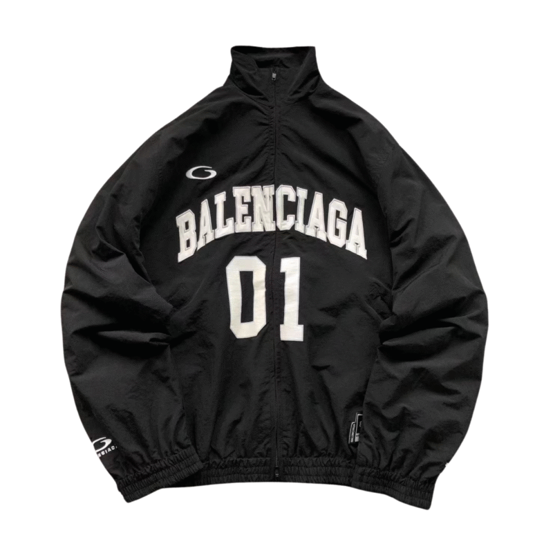 Balenciaga Basketball Tracksuit Jacket Black