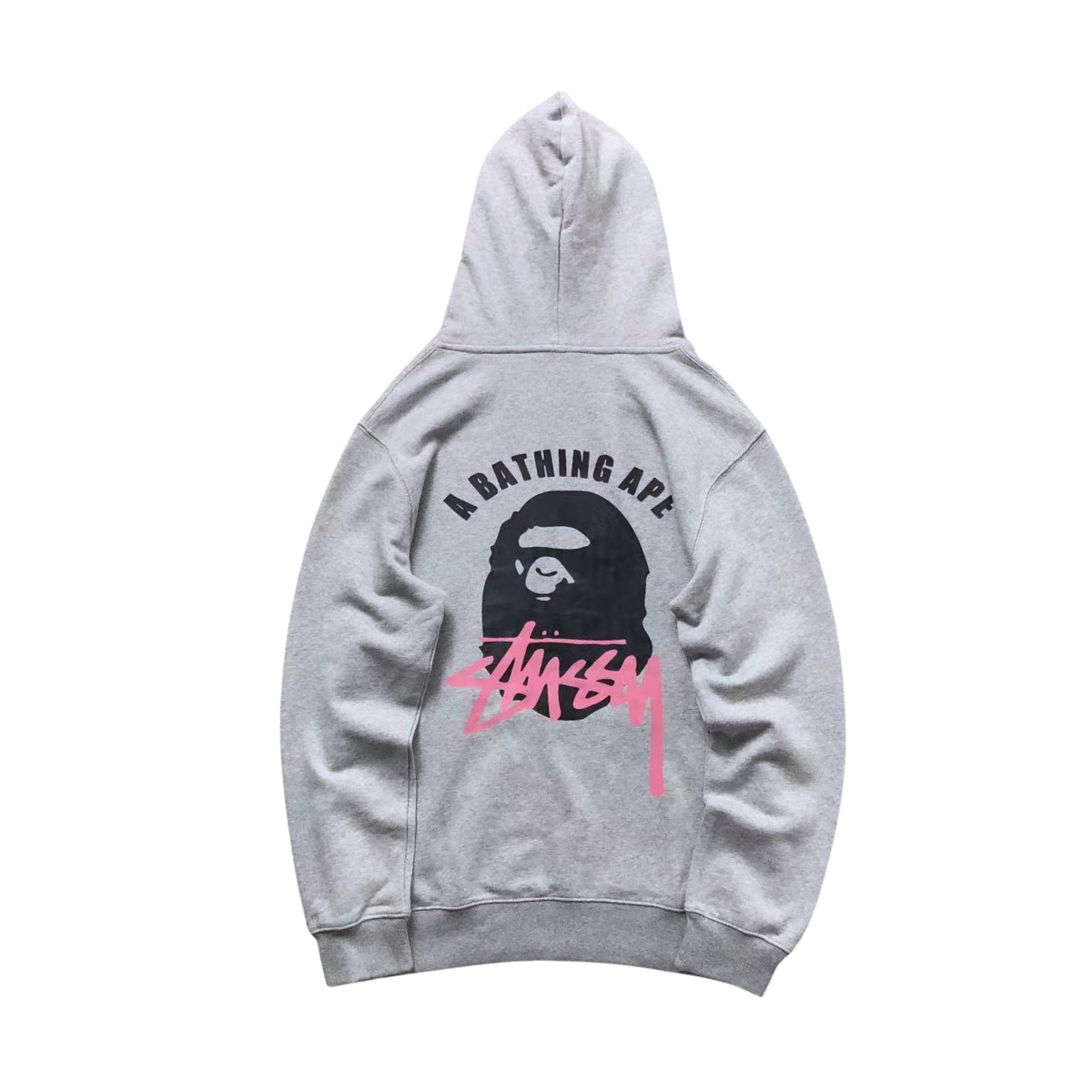 Bape x Stussy A bathing Ape Hoodie