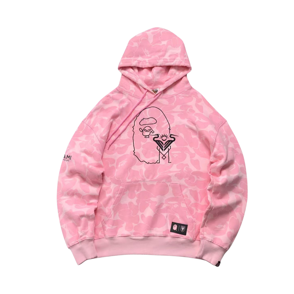 Bape Miami Pink Hoodie