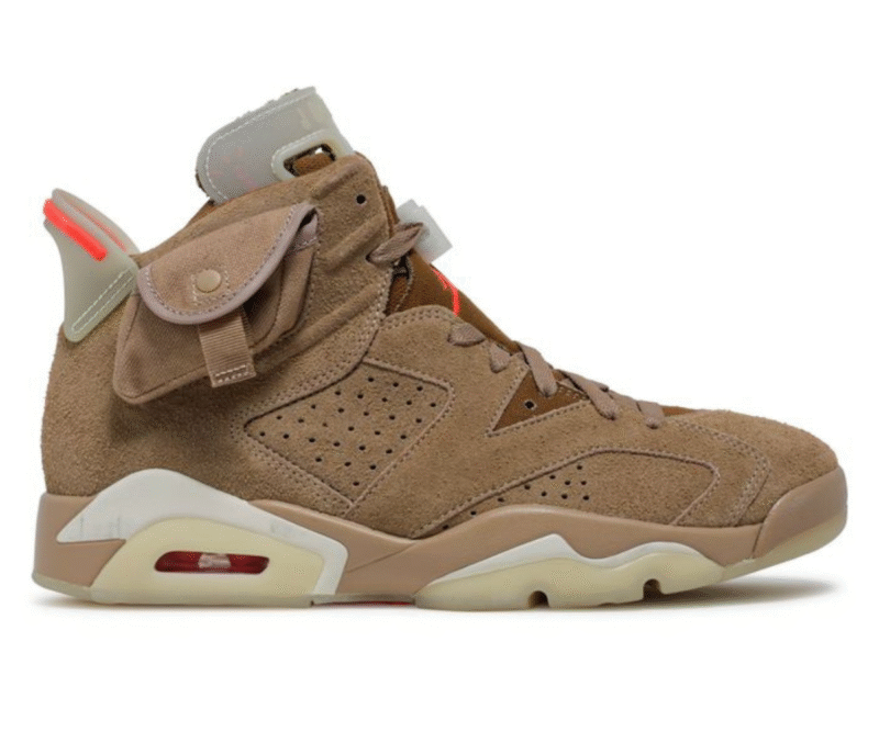 Air Jordan 6 Retro X Travis Scott British Khaki
