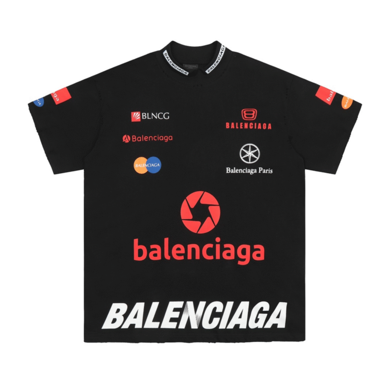 Balenciaga Top League Tshirt Black