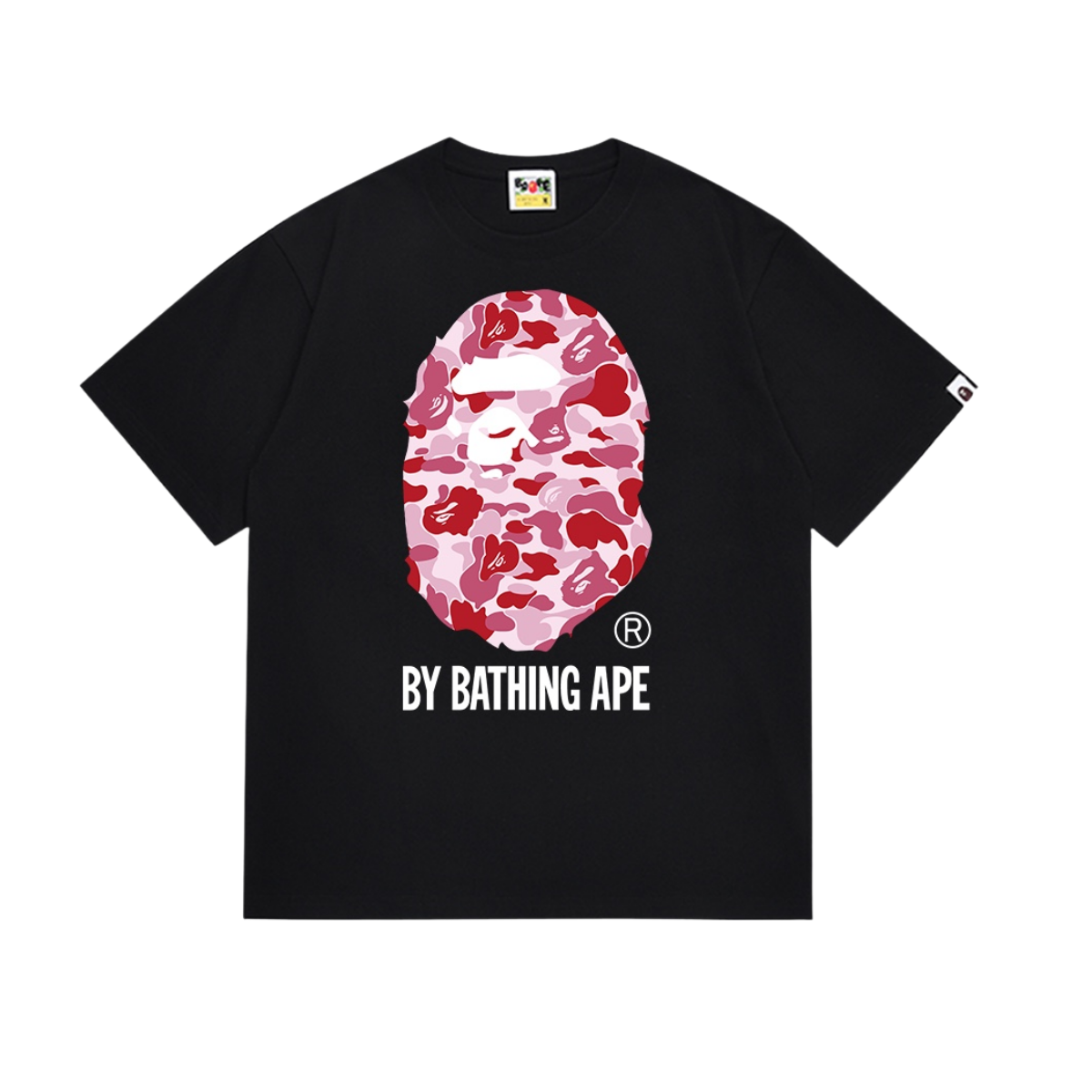 Bape Big Ape Head Tee black