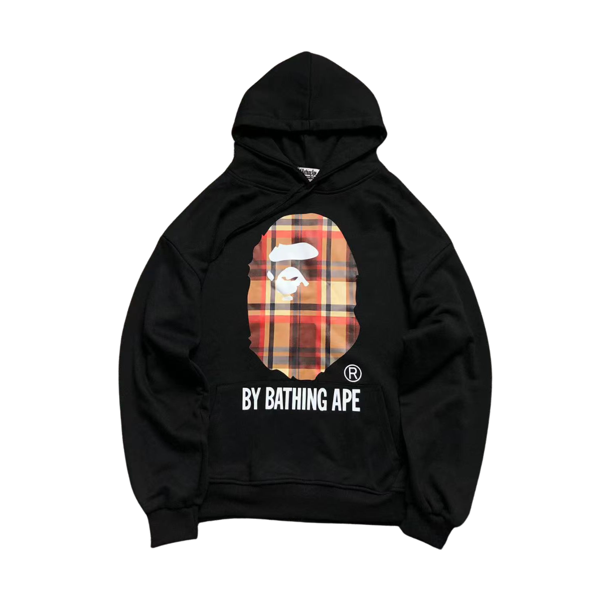 Bape Big Head Ape Black Hoodie