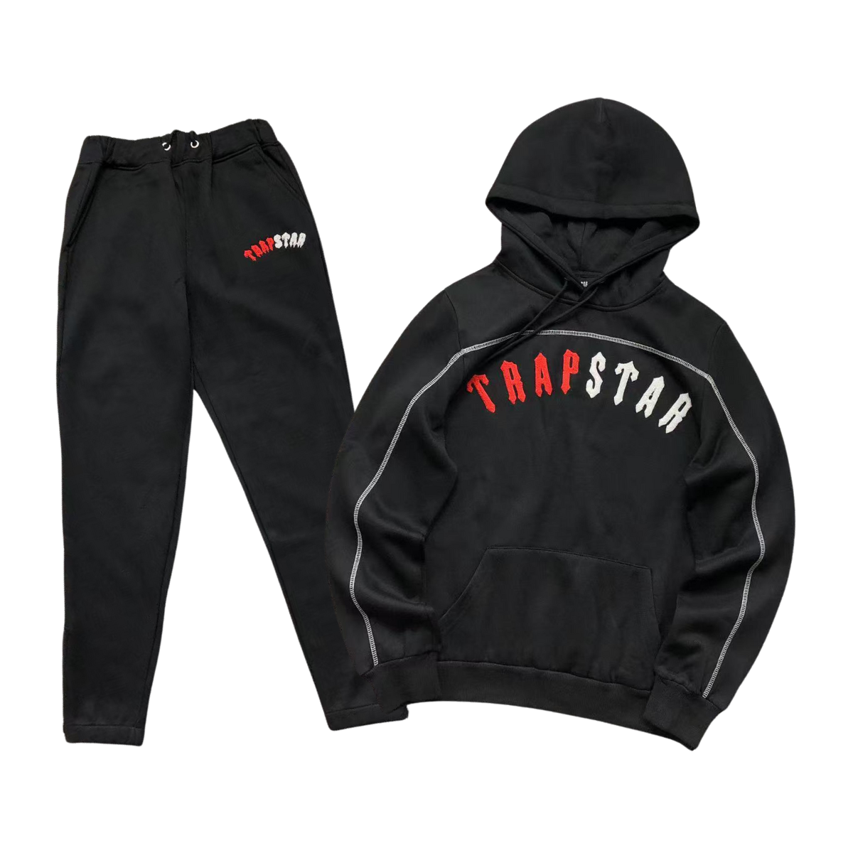 Trapstar Irongate Chenille Arch Tracksuit Red