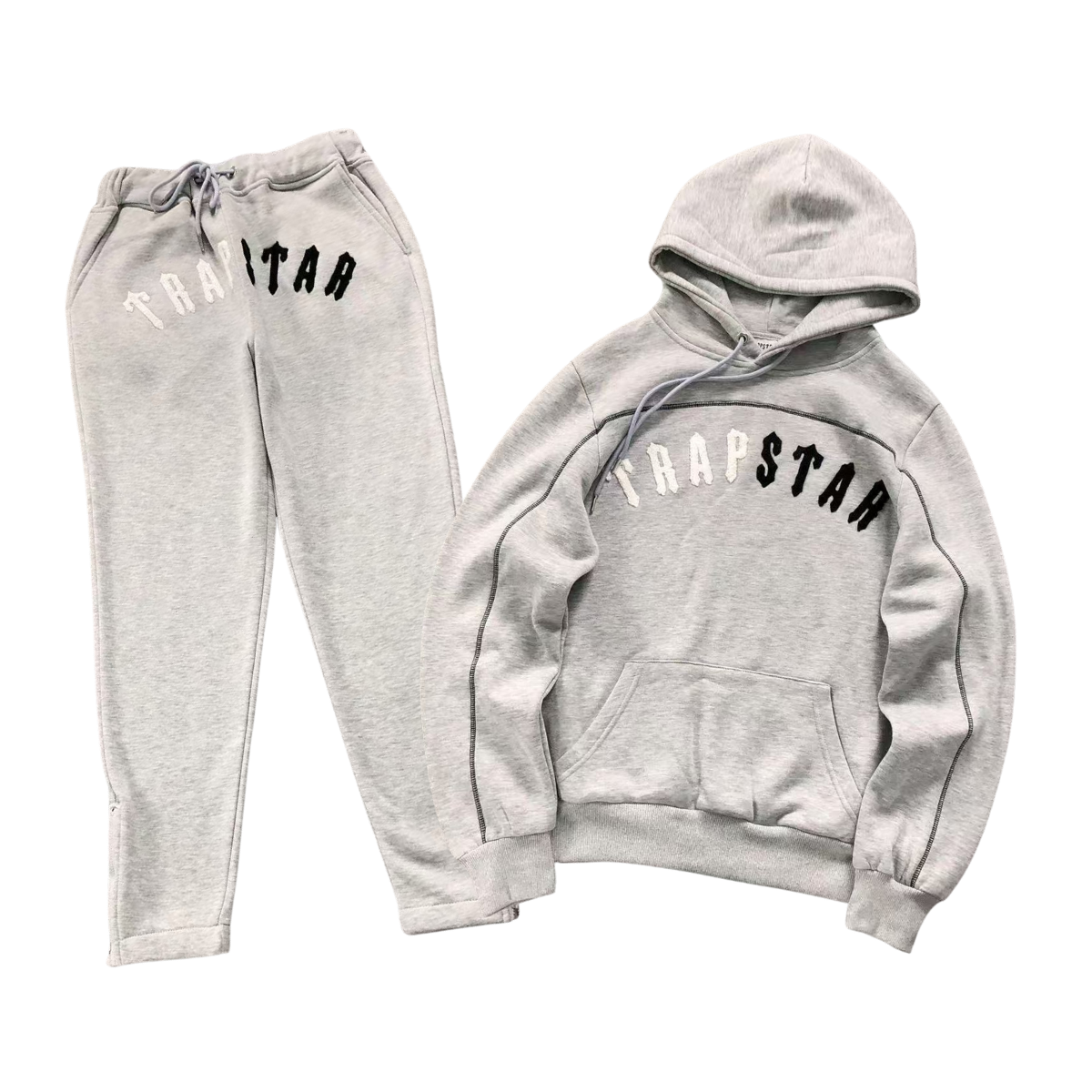 Trapstar Irongate Chenille Arch Tracksuit Grey