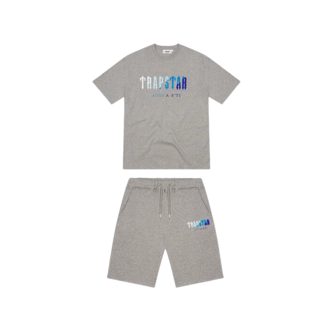 Trapstar Irongate Arch Short Set - Grey Ice Edition