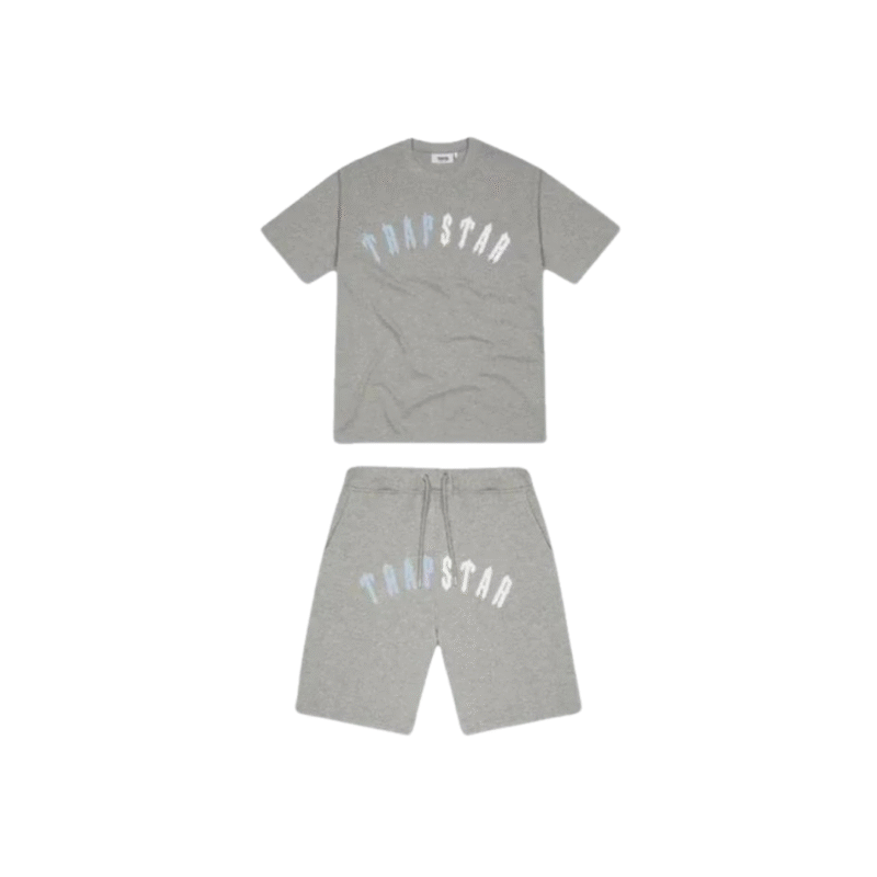Trapstar Irongate Arch Short Set - Grey Ice Edition