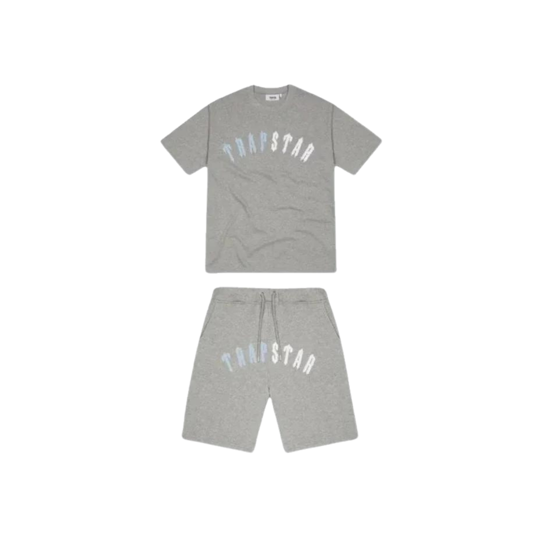 Trapstar Irongate Arch Short Set - Grey Ice Edition
