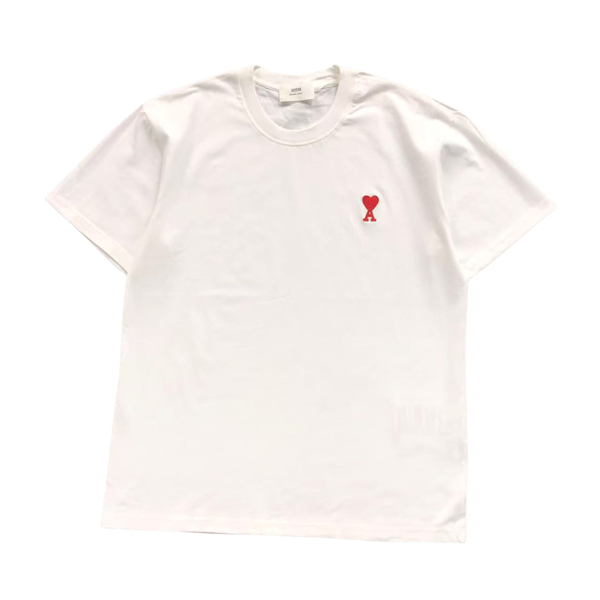 Ami Heart Logo Tshirt White