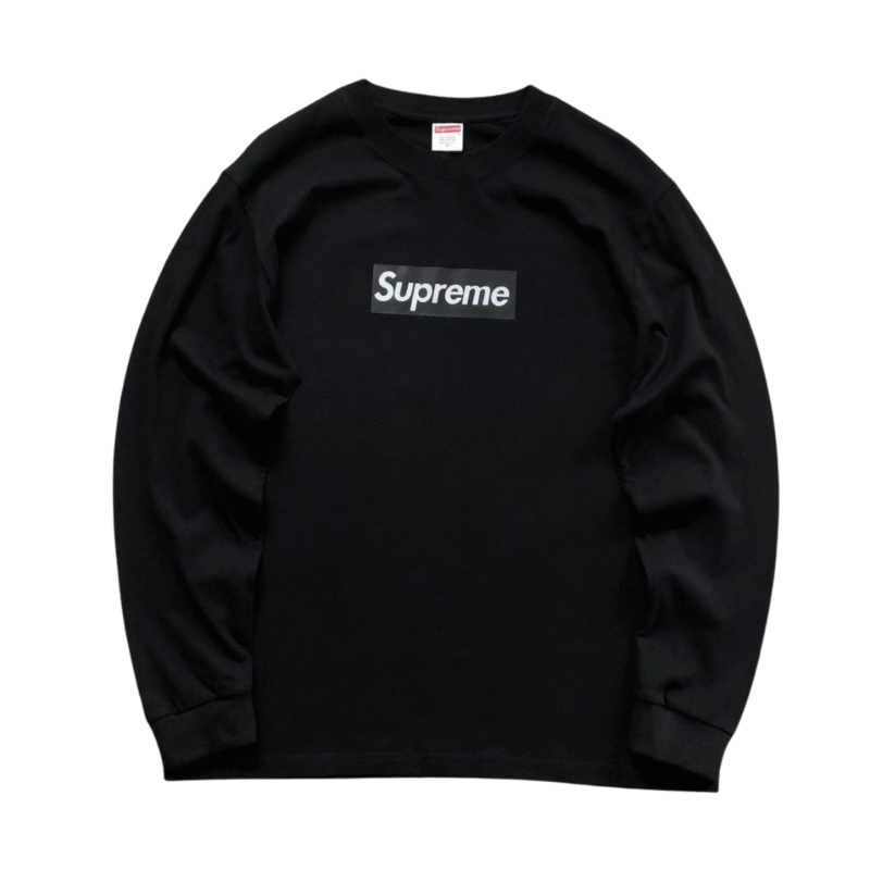 Supreme Logo Sweater Black