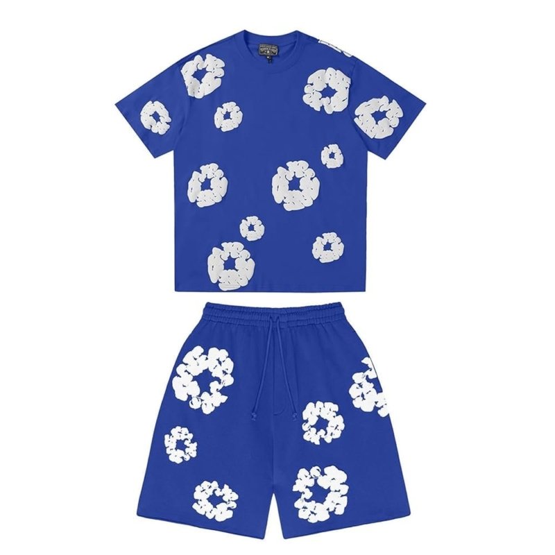 Set Denim Tears White Clouds Blue