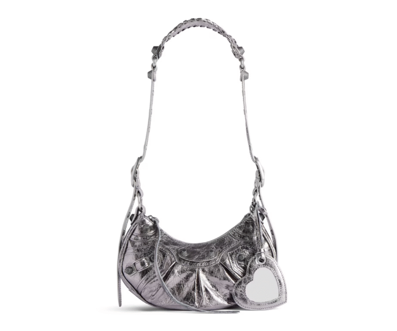 Balenciaga Le Cagole Silver