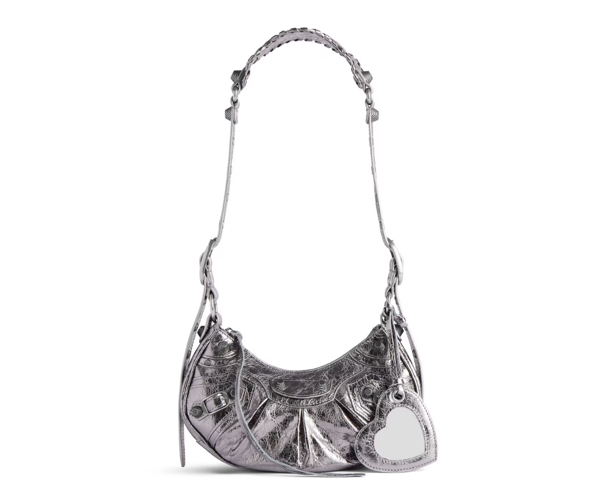 Balenciaga Le Cagole Silver