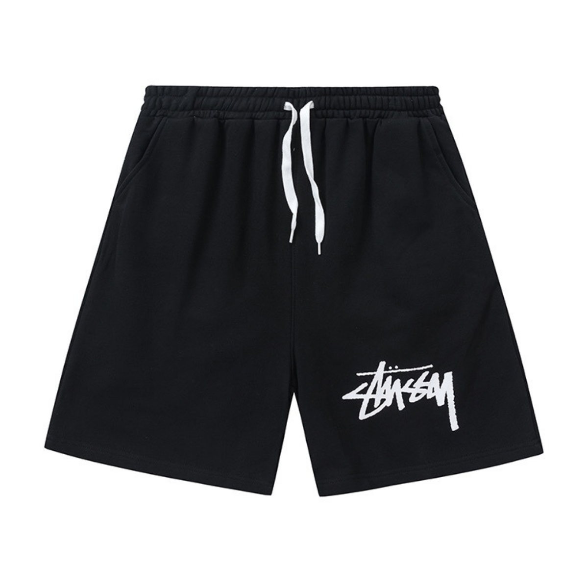 Stussy Logo Shorts Black