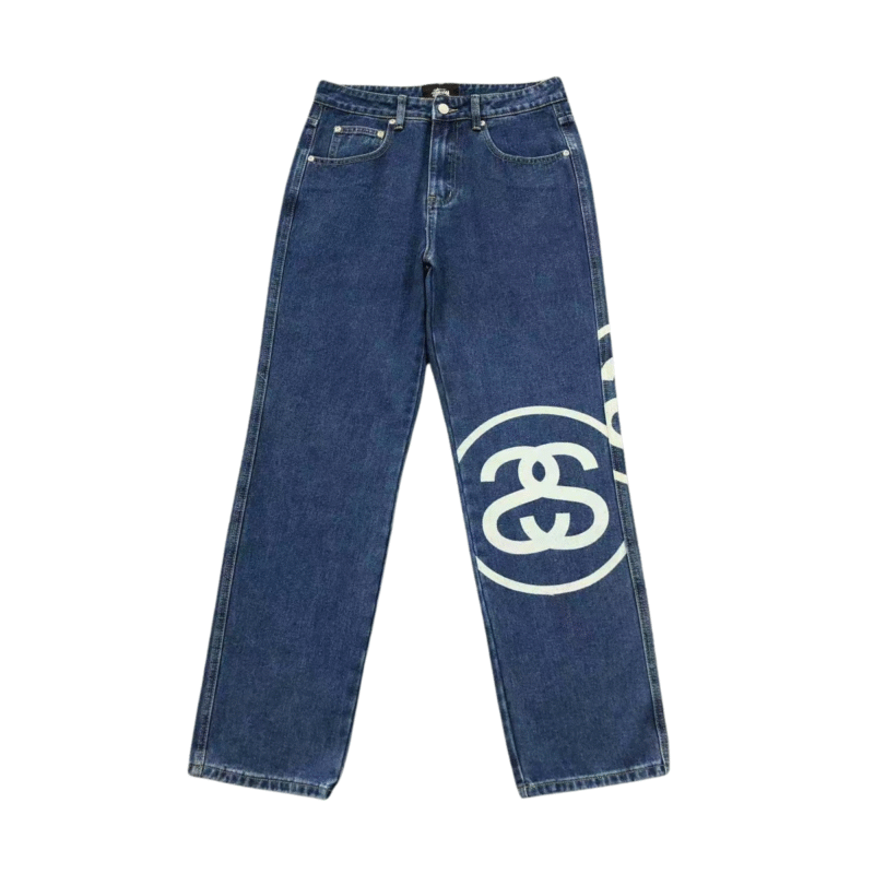 Stussy Logo Denim Pants