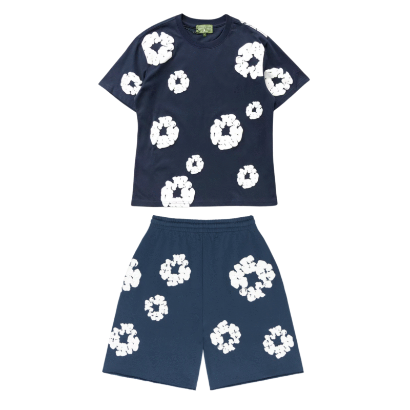 Set Denim Tears White Clouds Navy