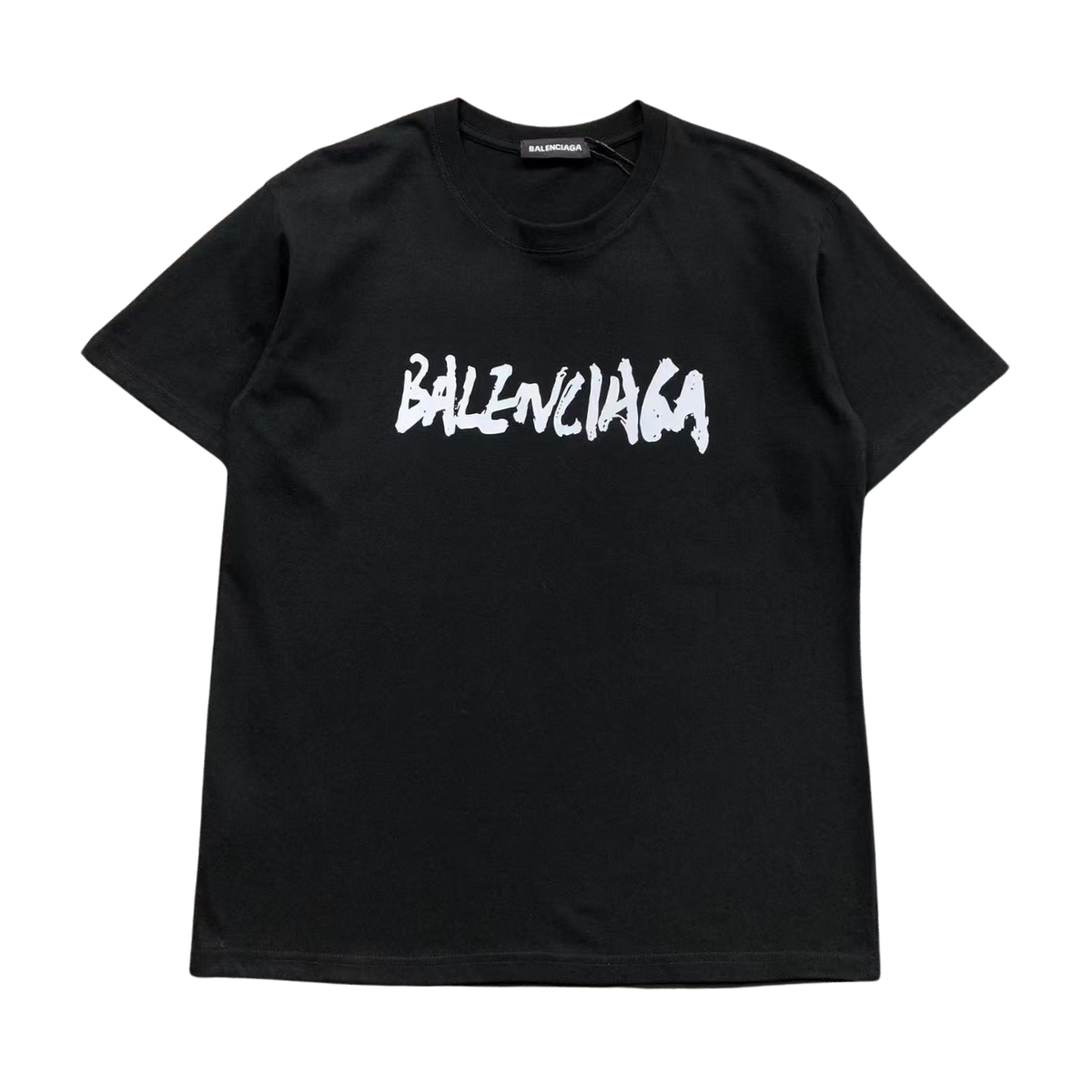Balenciaga Logo Tshirt Black