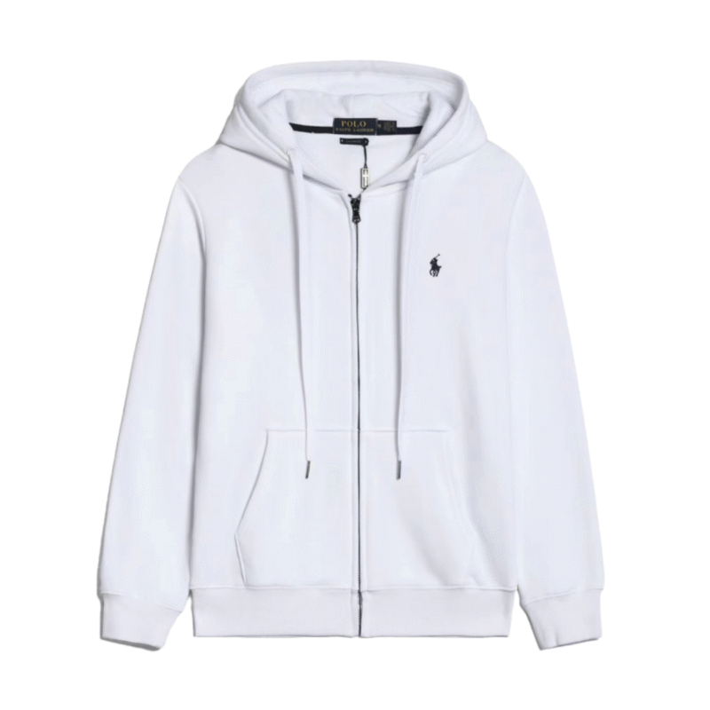 Ralph Lauren Zip Up White