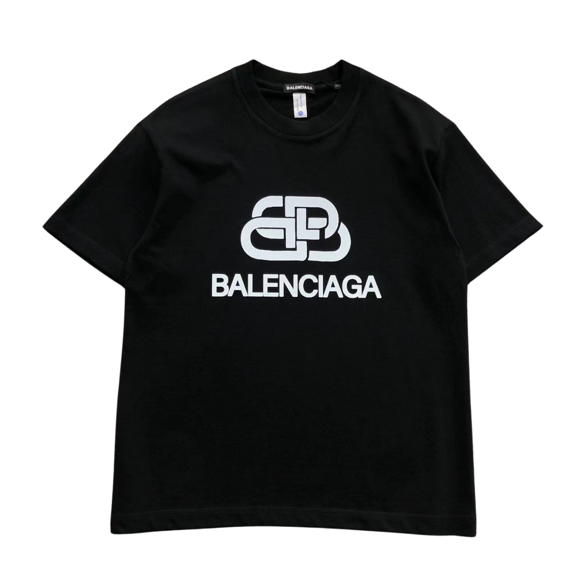 Balenciaga Logo Tshirt Black