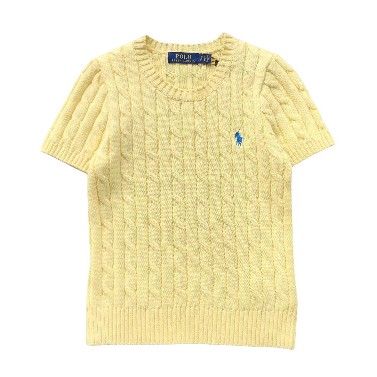 Ralph Lauren Knit Polo Yellow