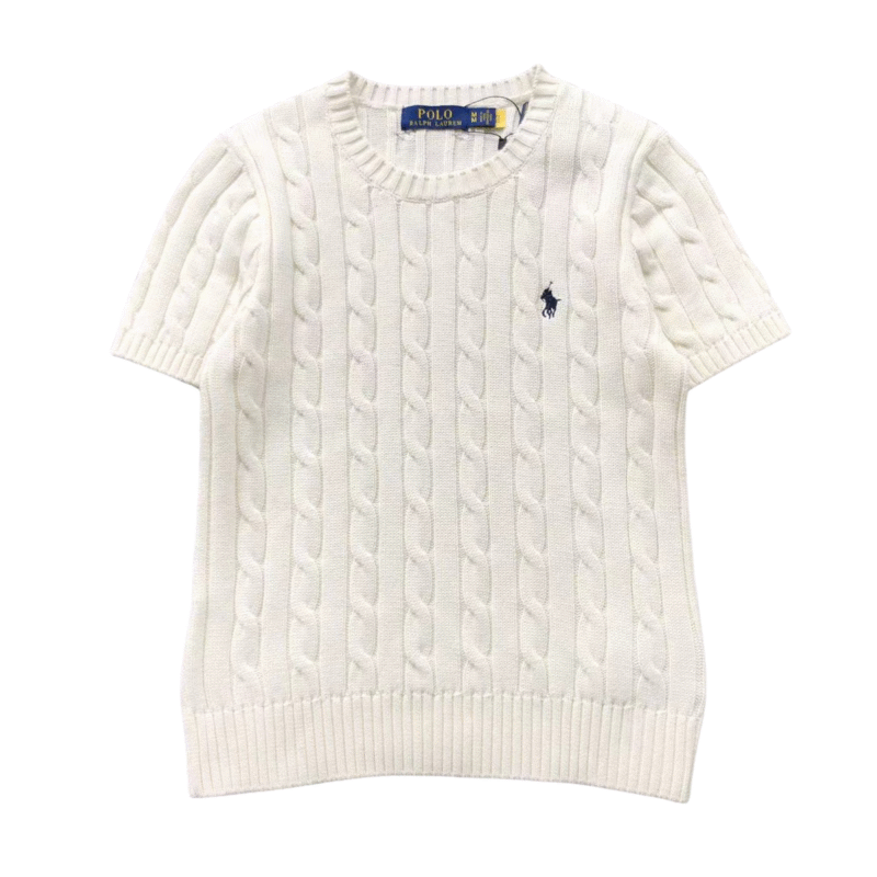 Ralph Lauren Knit Polo White
