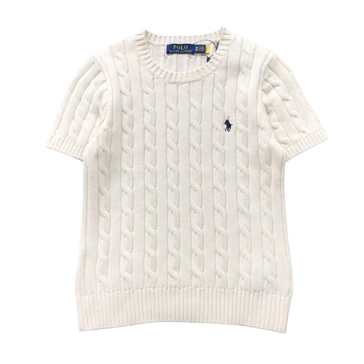 Ralph Lauren Knit Polo White