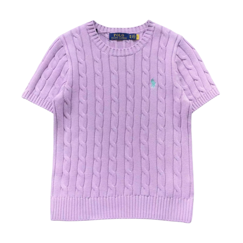 Ralph Lauren Knit Polo Purple