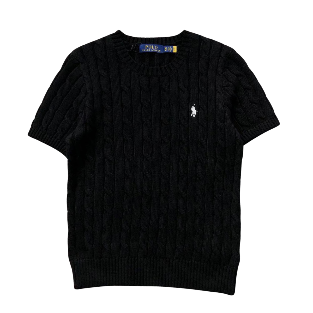 Ralph Lauren Knit Polo Black