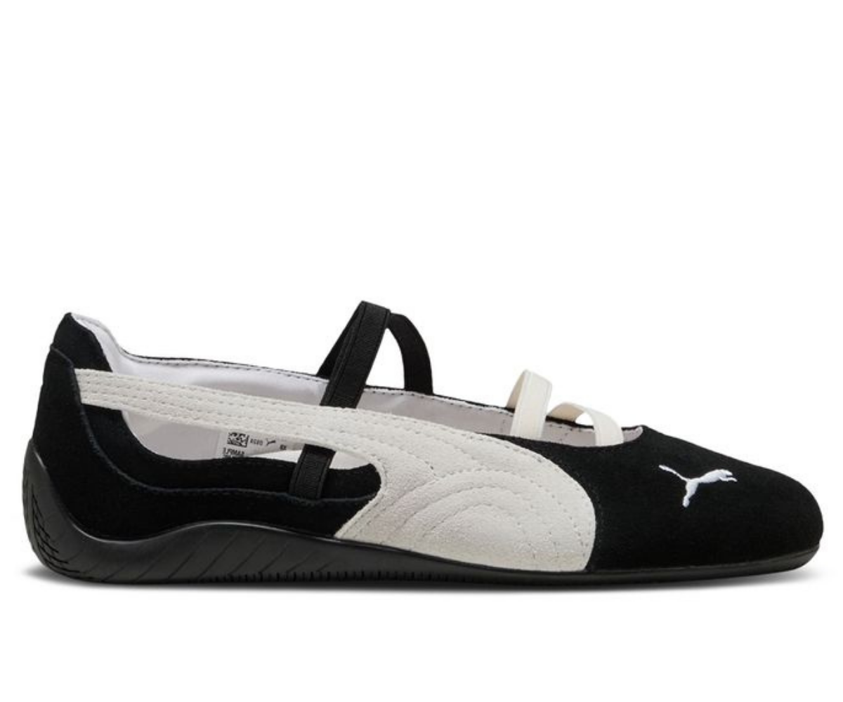 Puma Speedcat Suede Ballet Black White