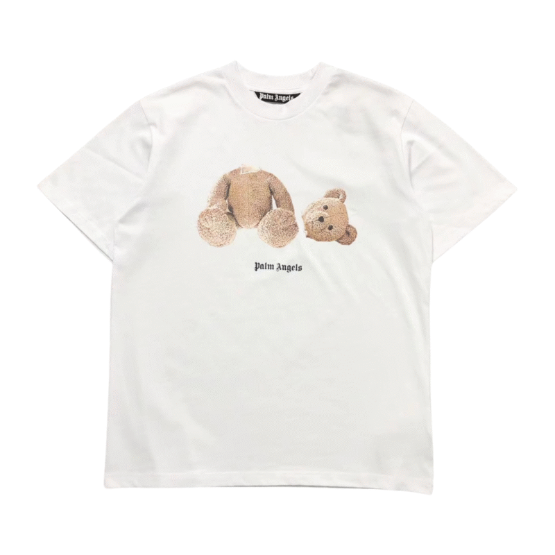 Palm Angels Teddy Tshirt White