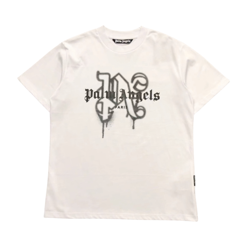 Palm Angels Los Angeles Tshirt White Black