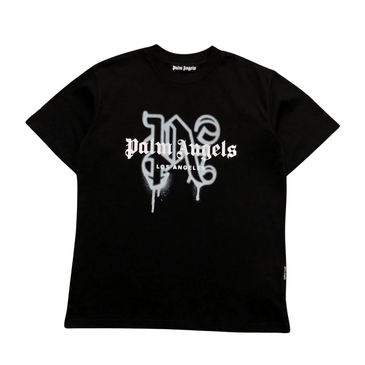 Palm Angels Los Angeles Tshirt Black White