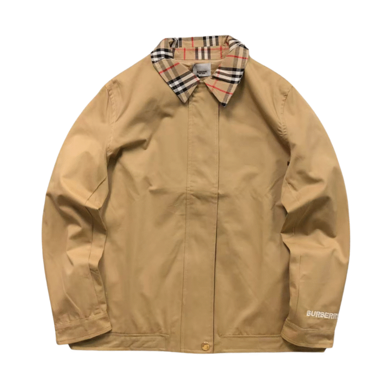 Burberry Gabardine Jacket Beige