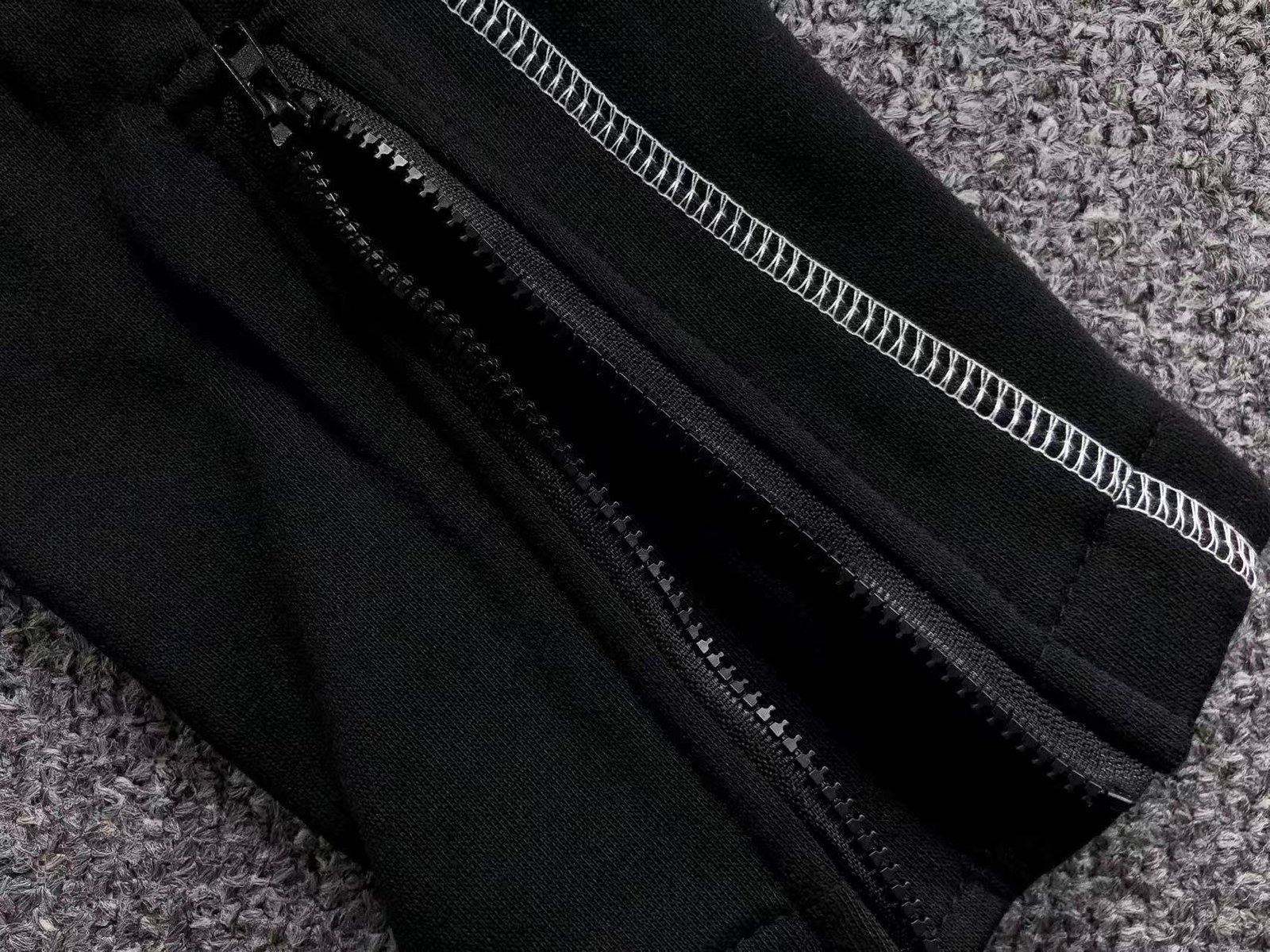 Trapstar Irongate Chenille Tracksuit Black Grey Camo - Image 14