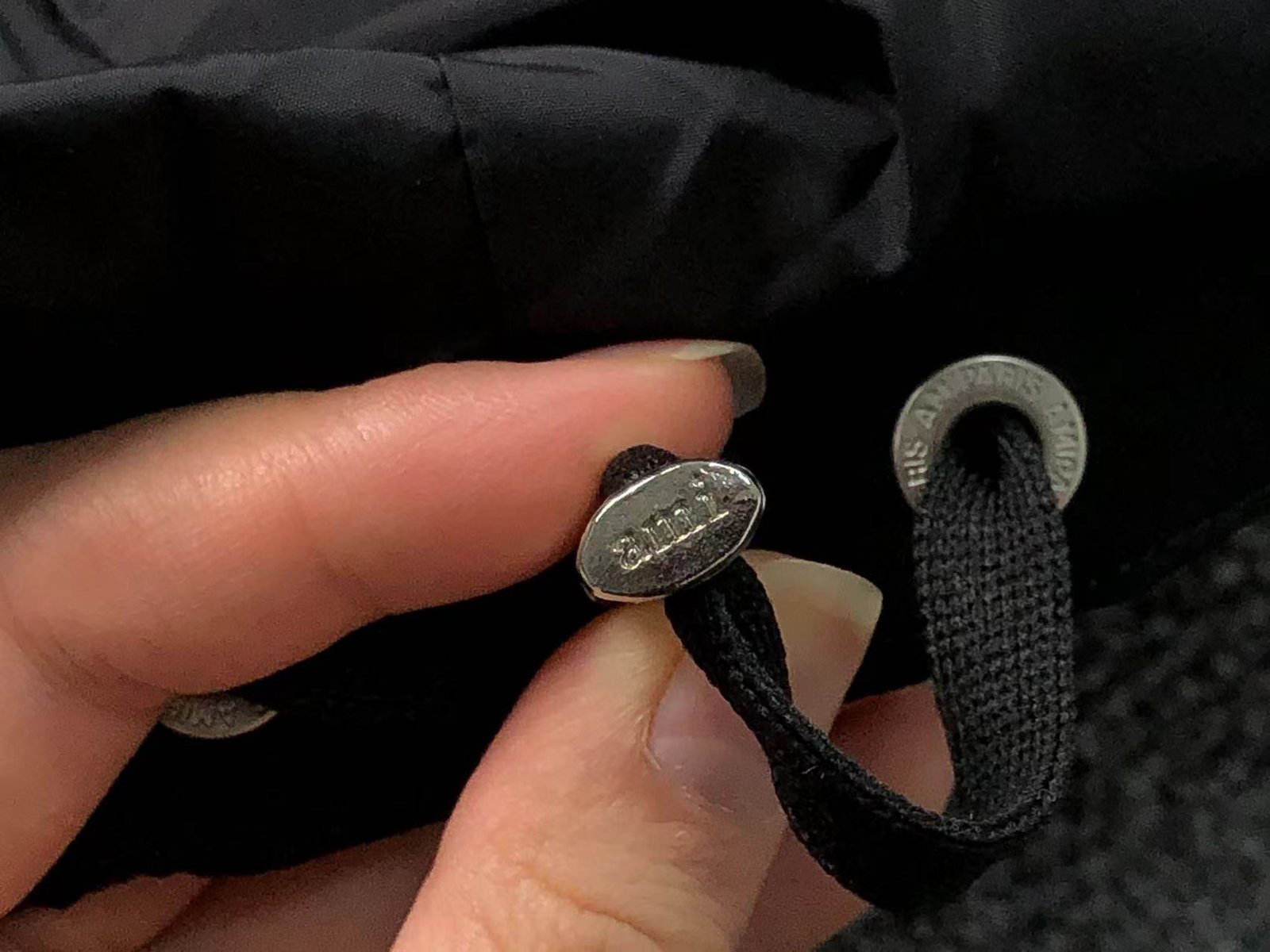 Ami Logo Puffer Jacket Grey - Image 17