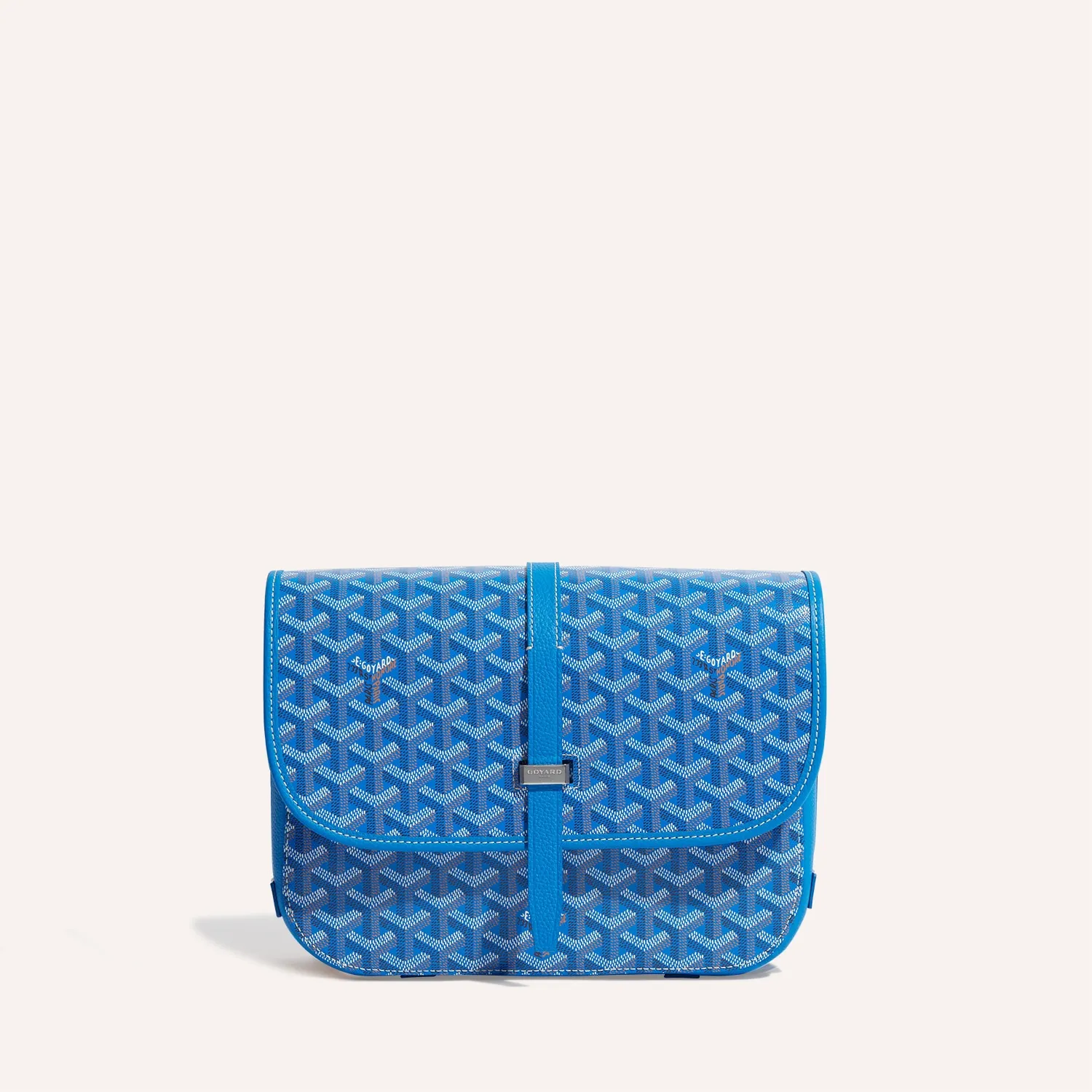 Goyard Belvedere MM Bag Sky Blue - Image 2