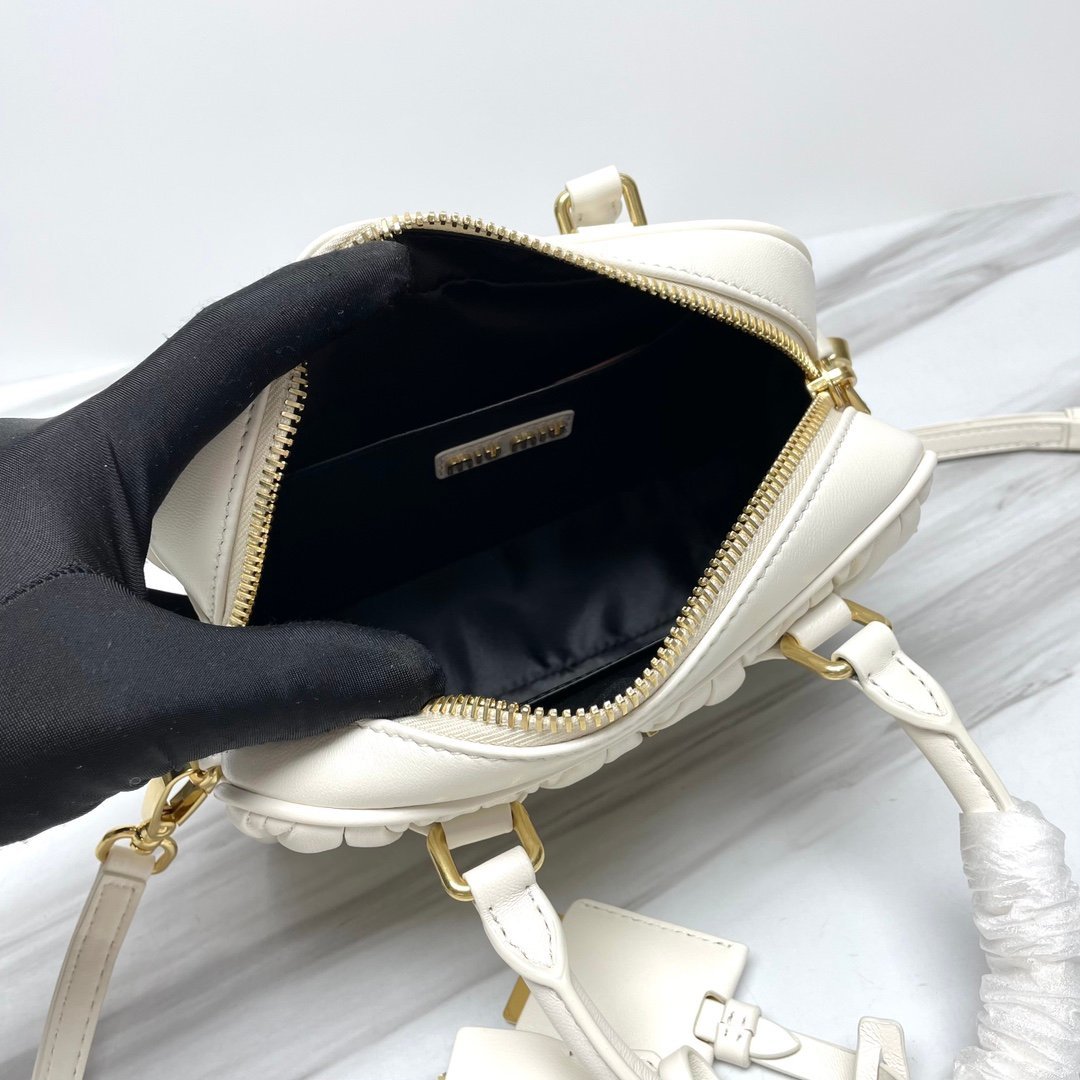 Miu Miu Arcadie Bag White - Image 2