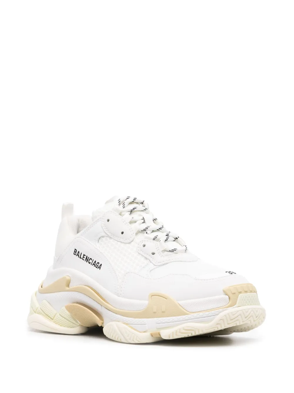 Balenciaga Triple S White Beige - Image 2