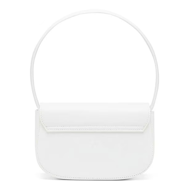 Diesel 1DR Shoulder Bag White - Image 2