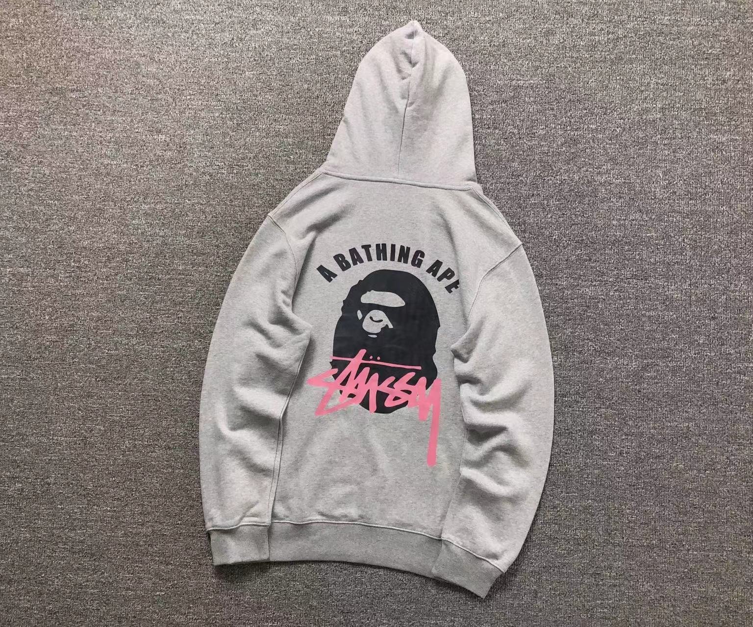 Bape x Stussy A bathing Ape Hoodie - Image 2