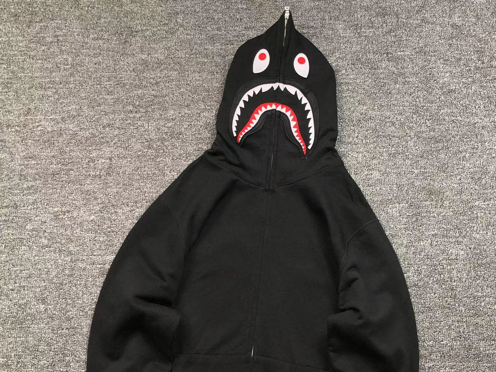 Bape Camo Hoodie Black - Image 2