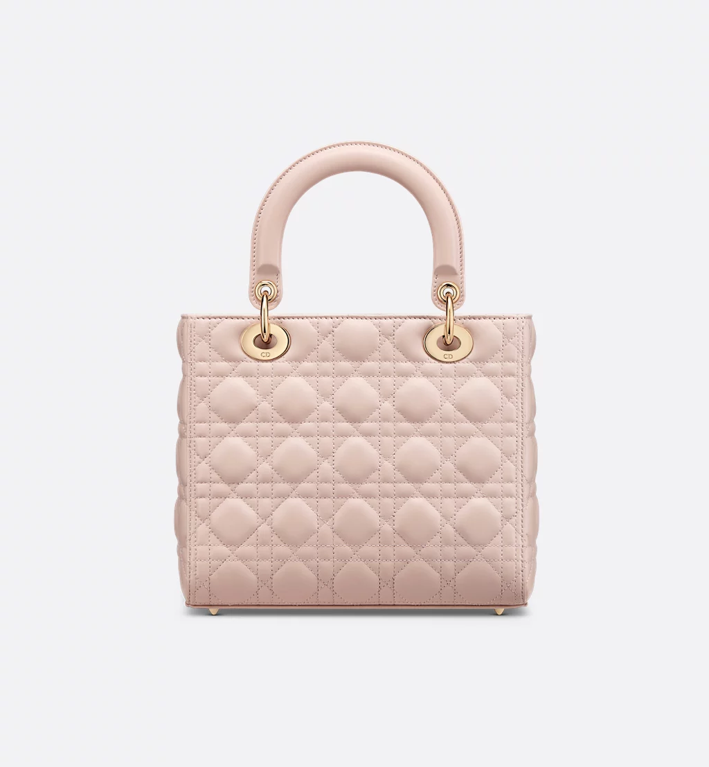 Dior Medium Lady Bag Light Pink - Image 2