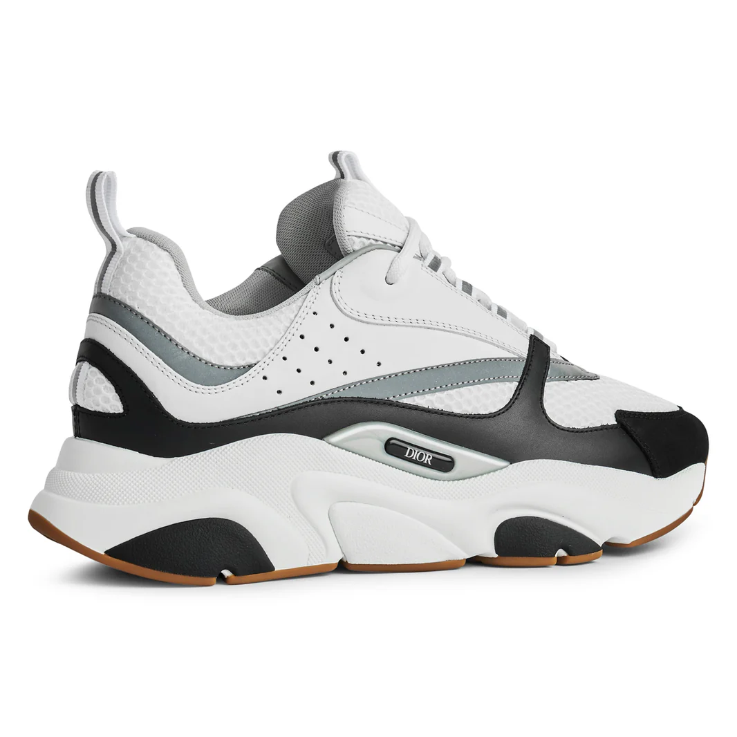 Dior Sneaker B22 White Silver - Image 2