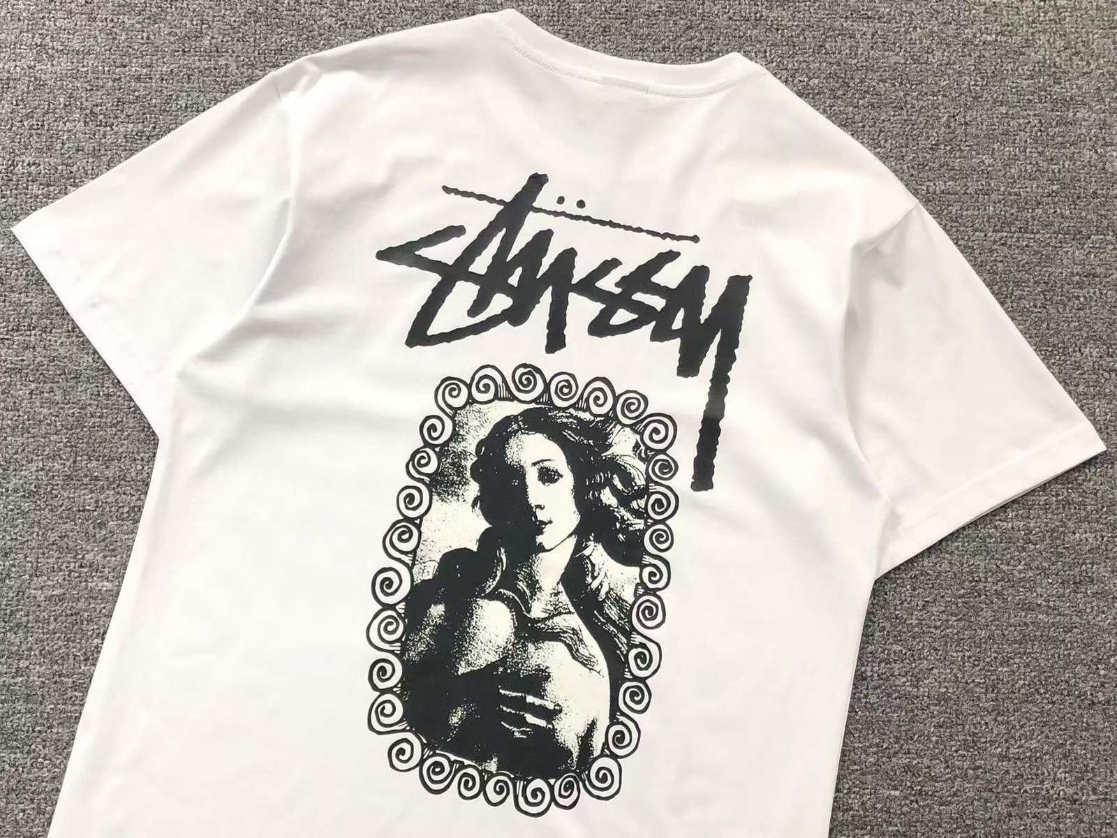 Stussy Venus Graphic Tshirt White - Image 2