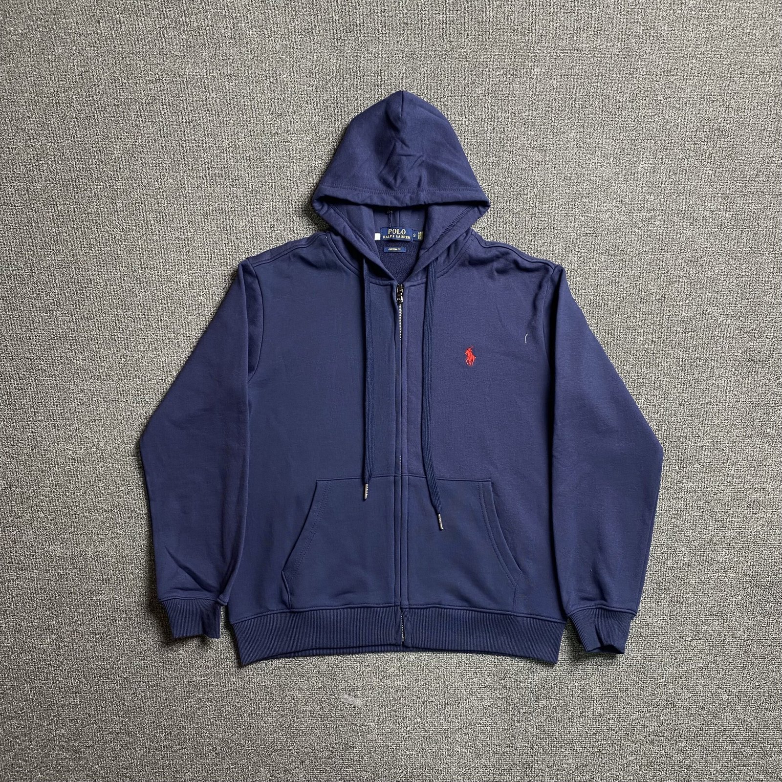 Ralph Lauren Zip Up Navy - Image 2